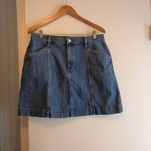 Banana Republic Denim Blue Mini Skirt